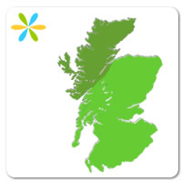 map of scottish highlands