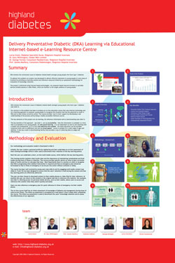 Poster at Diabetes in Scotland Conference